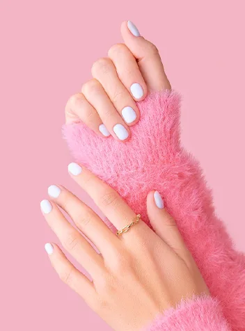 pink nails